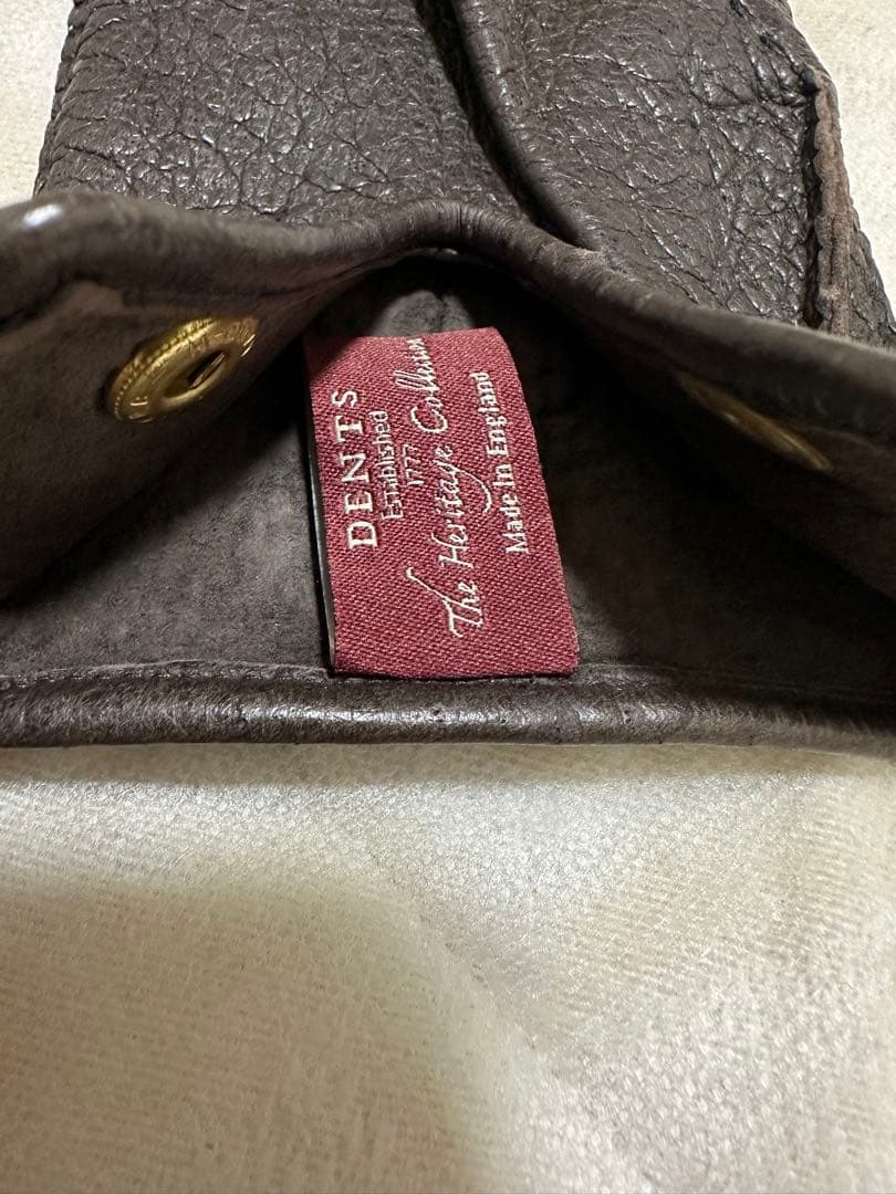 【美品】DENTS デンツ ペッカリー アンライニング サイズ7.5