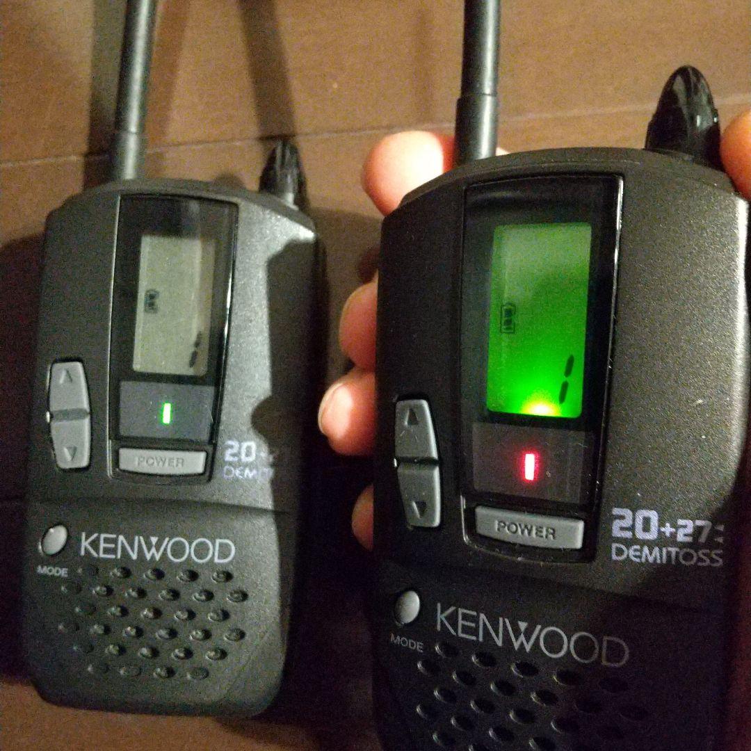 KENWOOD トランシーバー Demitoss UBZ-BG20R