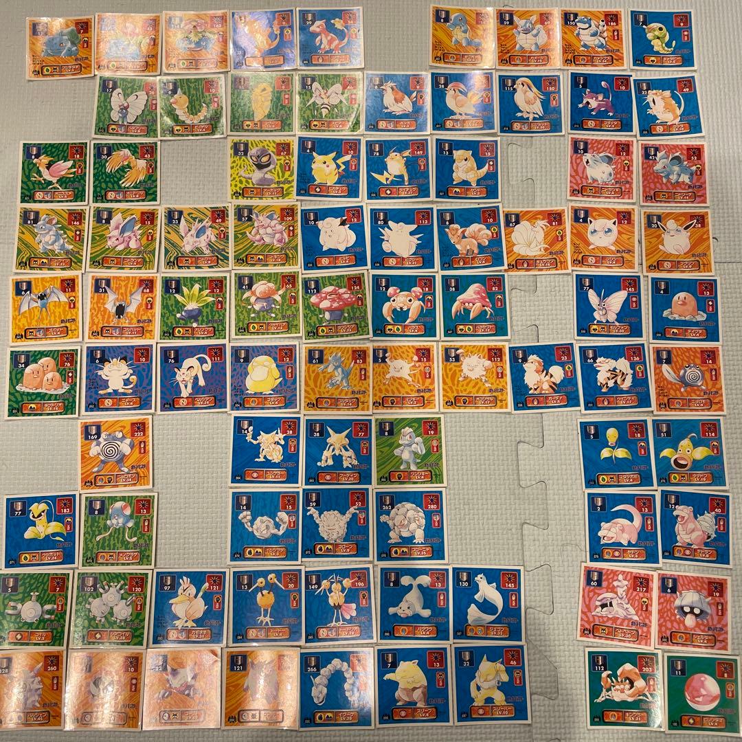 ポケモンシール烈伝　① 初代　アマダ　バラ売り可