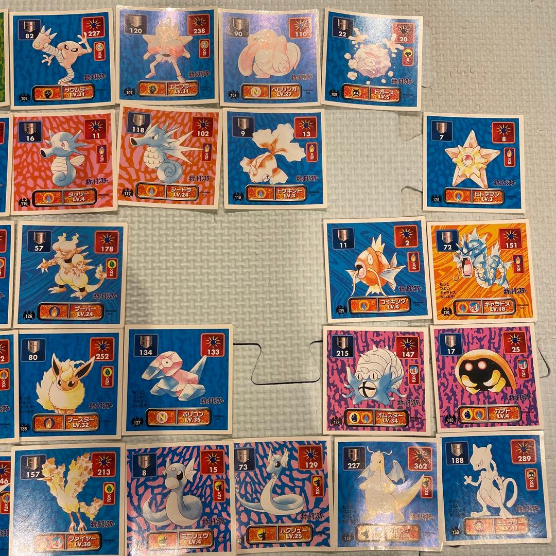 ポケモンシール烈伝　① 初代　アマダ　バラ売り可