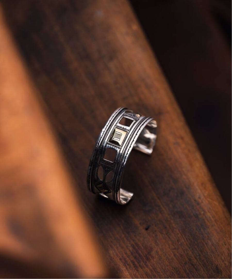 アクセサリー Touareg Silver Bangle indian jewelry