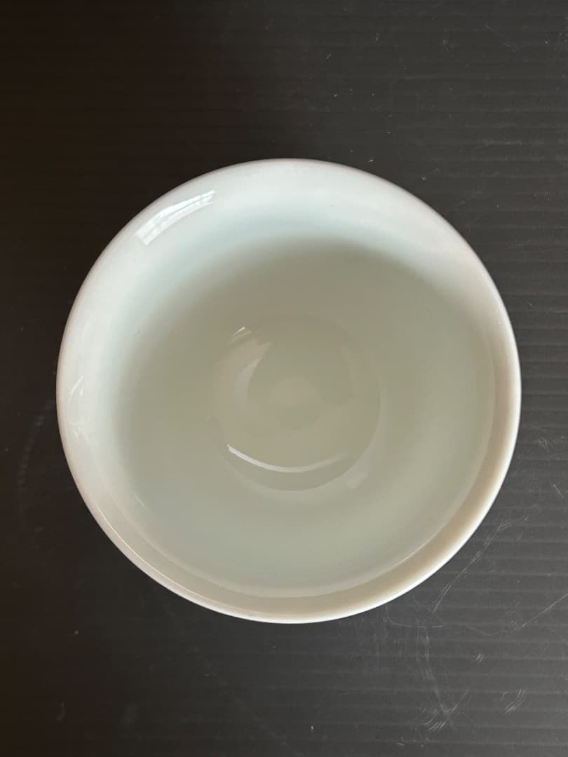 白磁湯呑 ５客セット (奥川俊右衛門 作)
