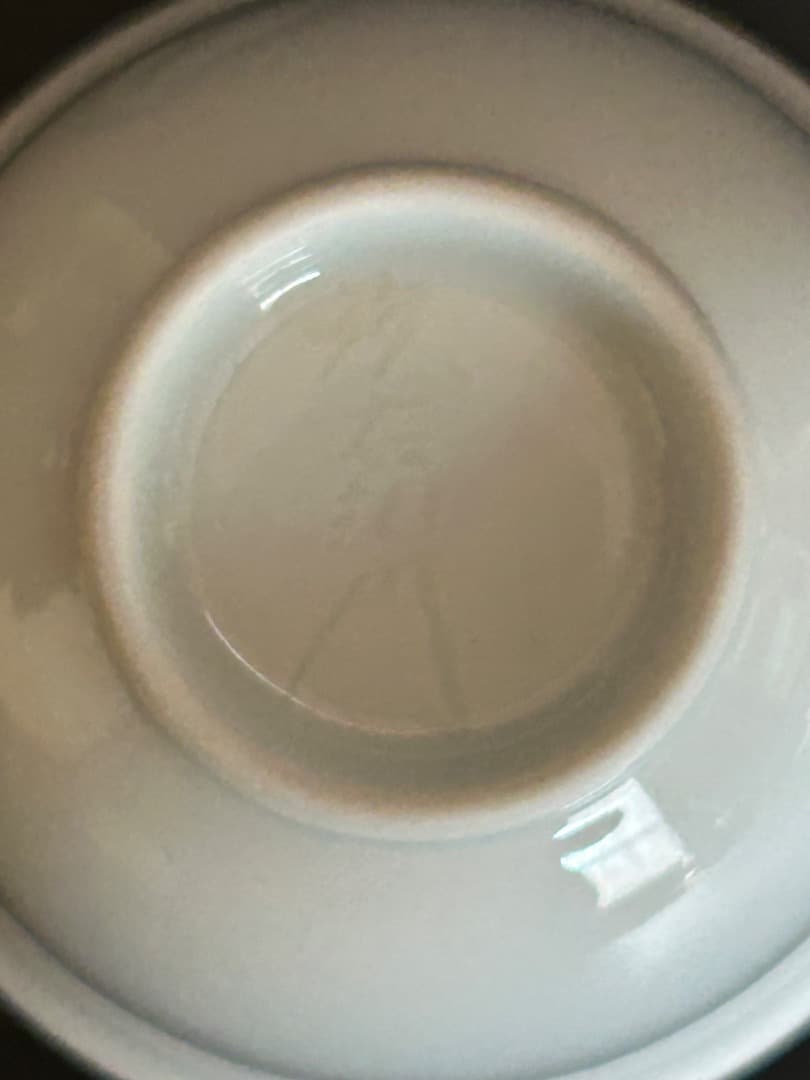 白磁湯呑 ５客セット (奥川俊右衛門 作)