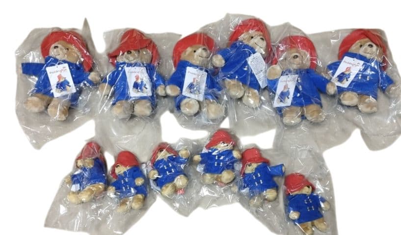 新品★タグ付き パディントン ぬいぐるみ 12個セット