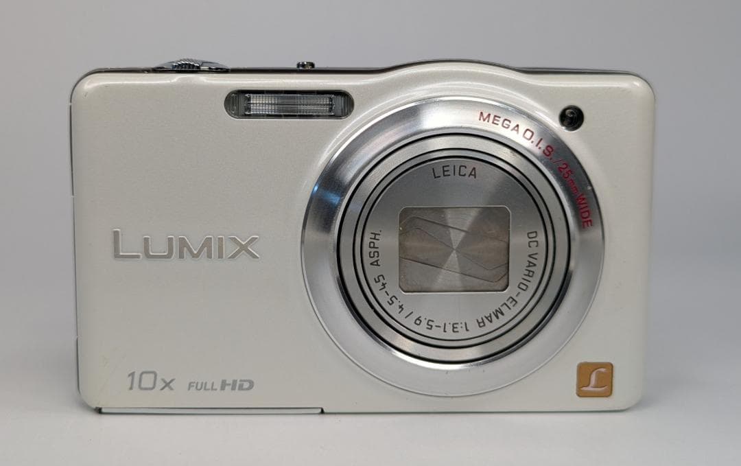 美品 Panasonic LUMIX DMC-SZ7 デジタルカメラ ホワイト