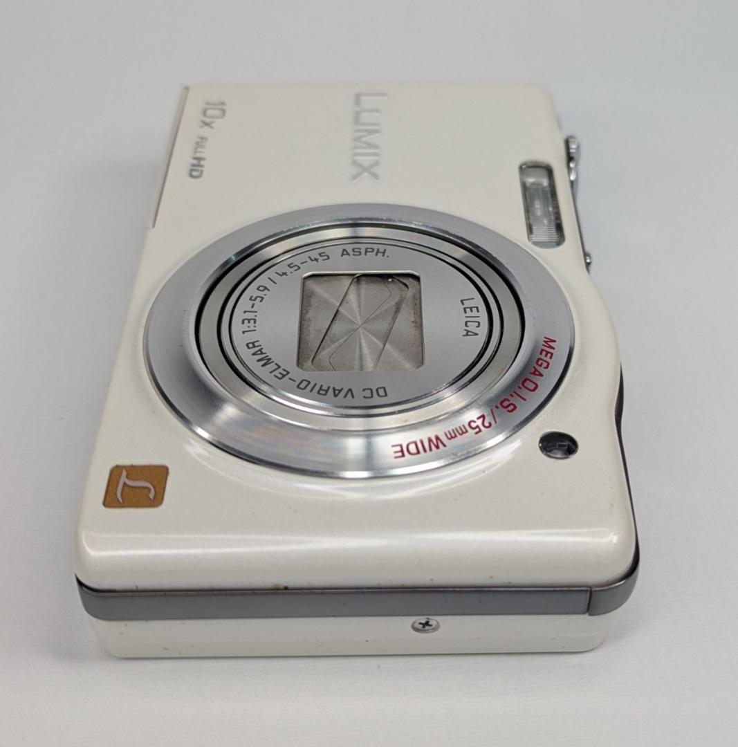 美品 Panasonic LUMIX DMC-SZ7 デジタルカメラ ホワイト