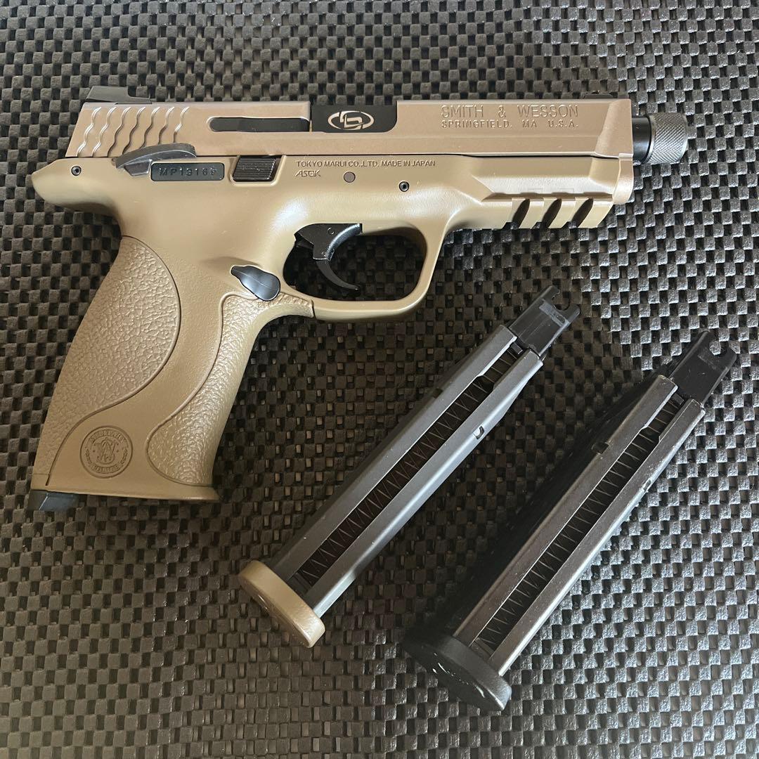 東京マルイ M&P9 Vカスタム PC ポート付きアウターバレル デトネーター