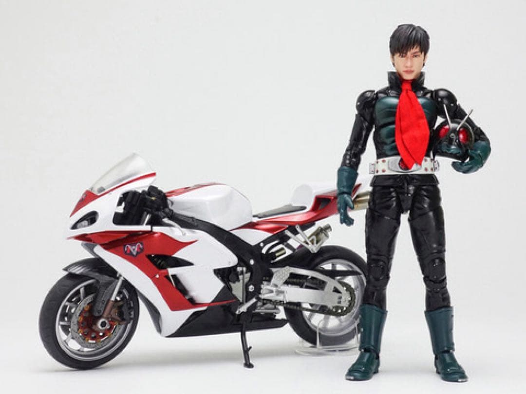S.H.F仮面ライダー THE NEXT フィギュアとサイクロン号