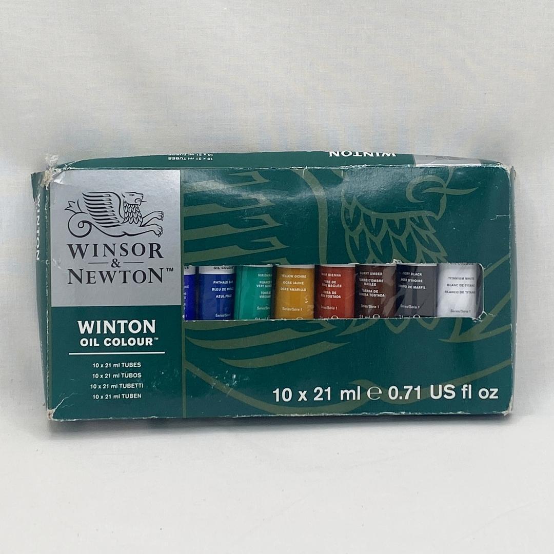 【未使用】Winsor & Newton ウィントン 21mlオイルカラー10本
