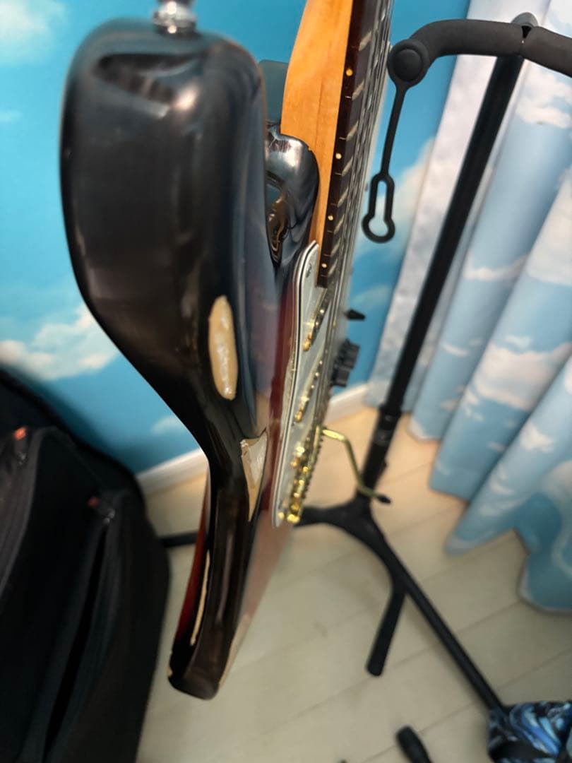 レリック加工　Fender Stratocaster ？サンバースト