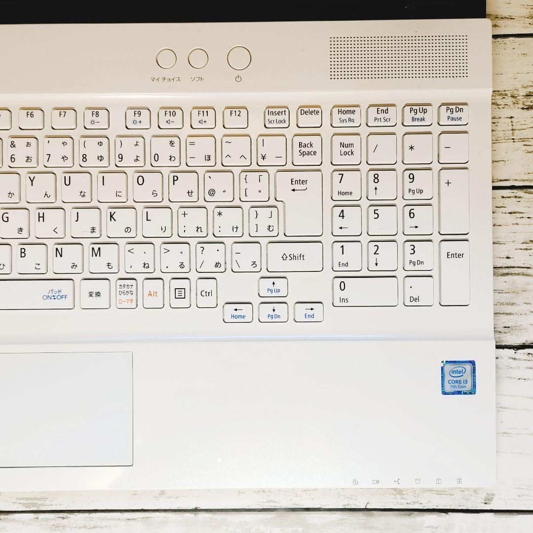 美品♡LAVIE大画面ノートパソコン カメラ DVD テンキー付 バッテリーOK