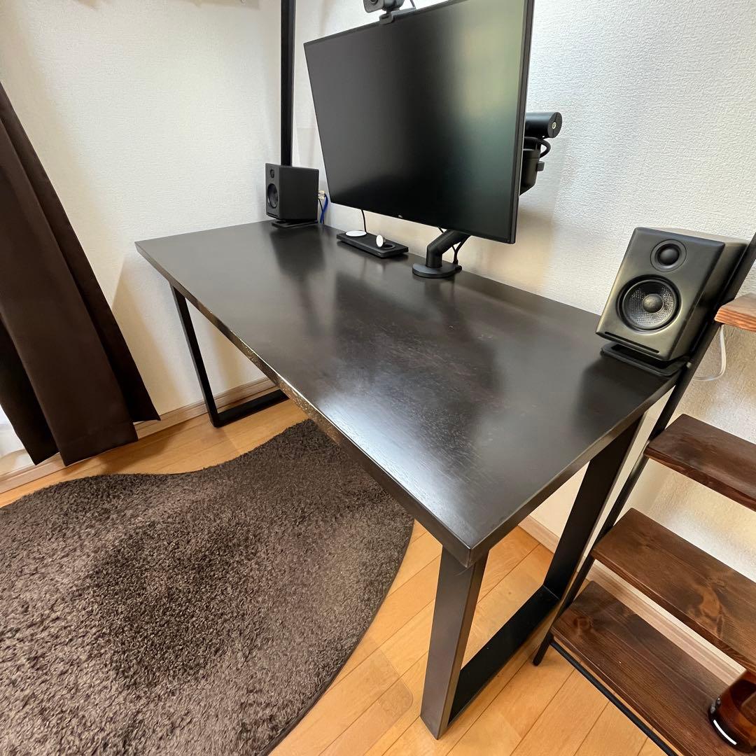 KANADEMONO ラバーウッドB × Black Steel