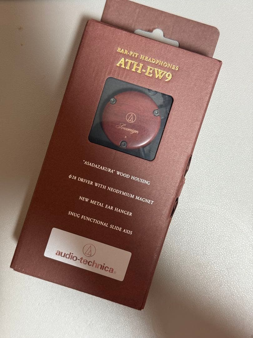 ほぼ未使用★audio-technica ATH-EW9