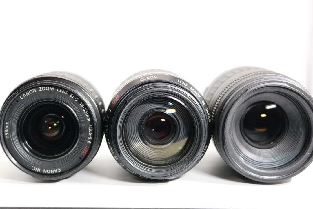 超美品 【Canon EOS Kiss X10 トリプルレンズセット】 安心保証