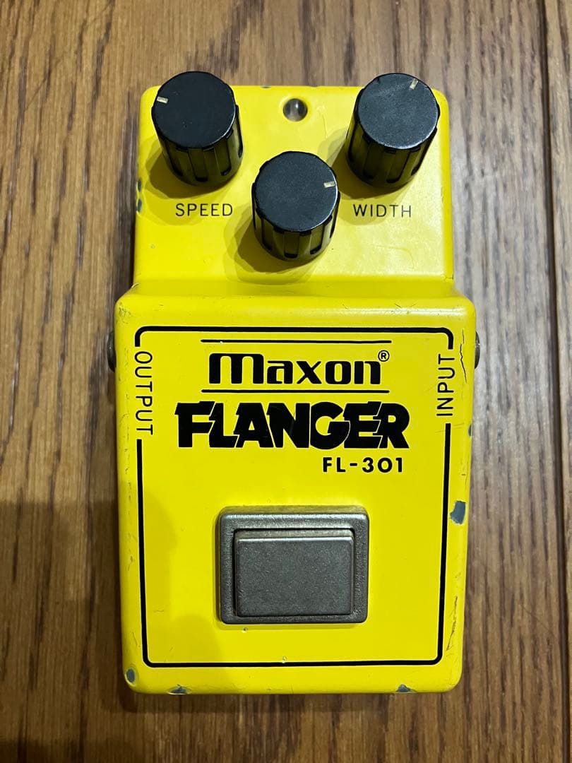 Maxon FL-301 フランジャーエフェクター キャラメルスイッチFL301