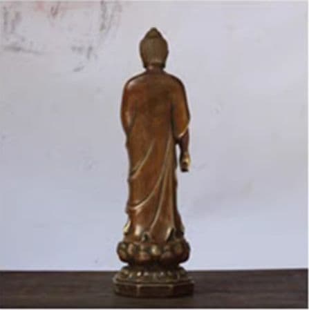 仏教美術 阿弥陀仏像 小仏像 銅製 銅器