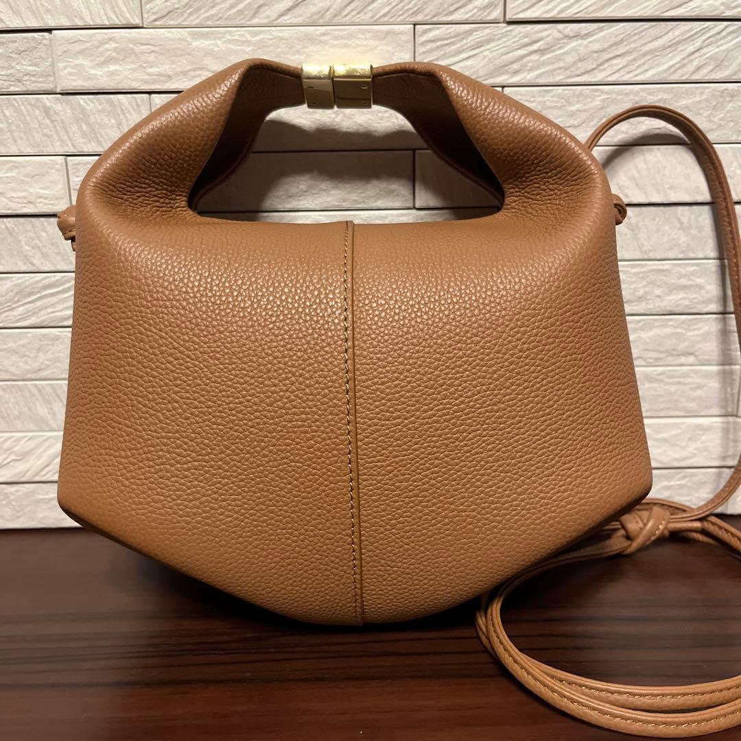 POLÈNE ポレーヌ Beri キャメル【公式サイト購入】　保管袋付き