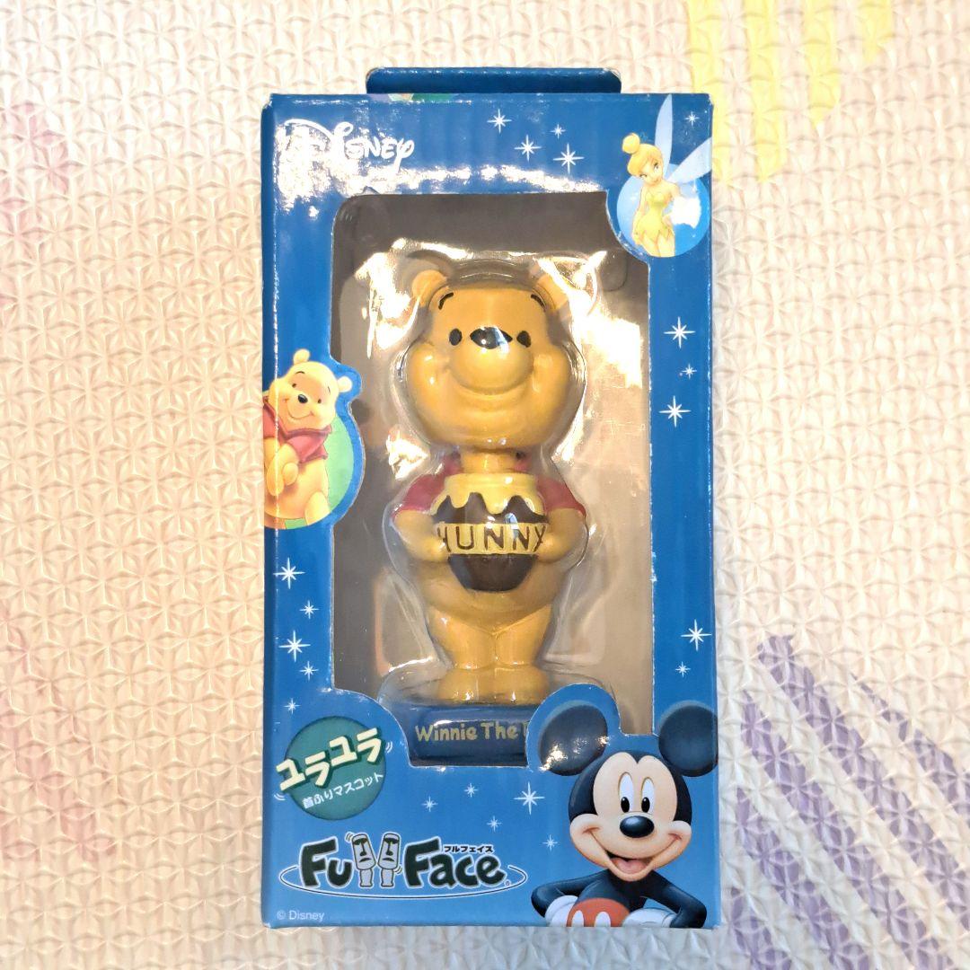 ウィニー・ザ・プー Full Face ユラユラ首ふりマスコット　フィギュア