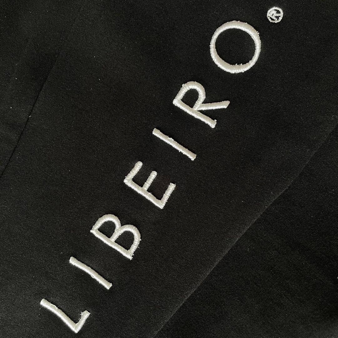 レア 美品 Libeiro スウェット サルエル ジョガーパンツ レザーパッチ