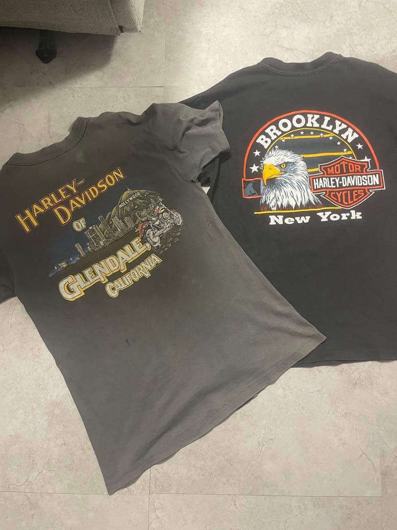 レア！90sヴィンテージハーレーTシャツ！パンサー