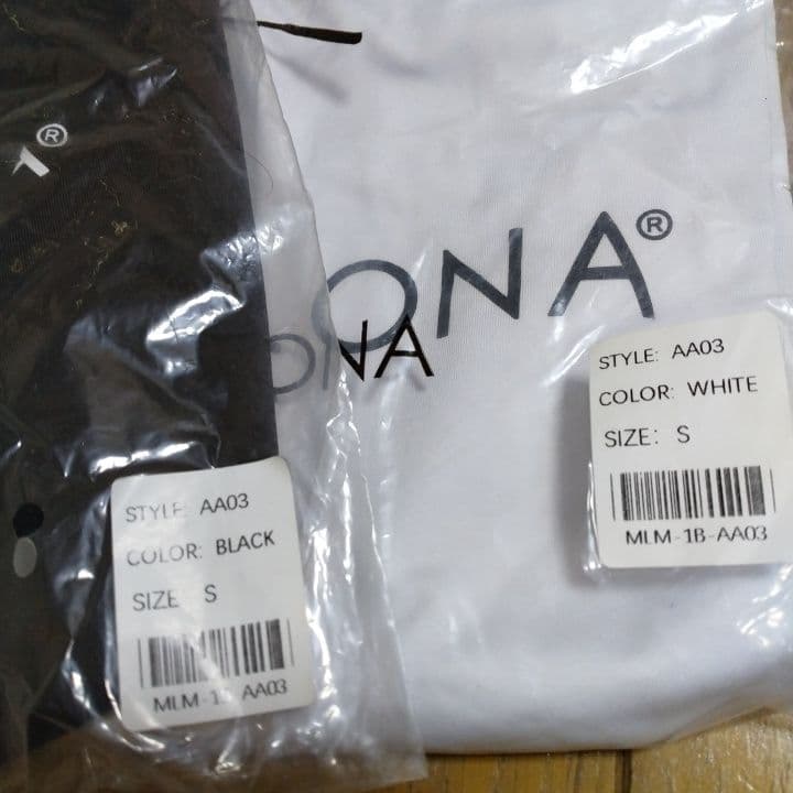 ⭐Ted様⭐専用です⭐MARK & LONA 長袖モック⭐黒&白⭐ S⭐2枚⭐