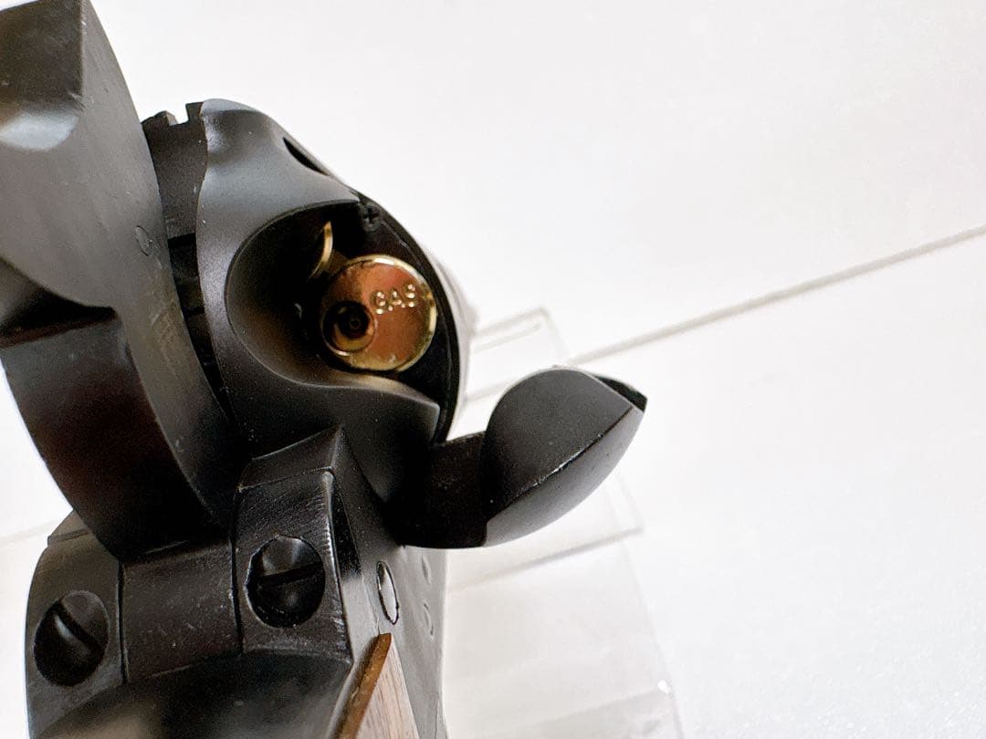 【美品】COLT SAA .45 4inch 木製グリップカスタム モデルガン