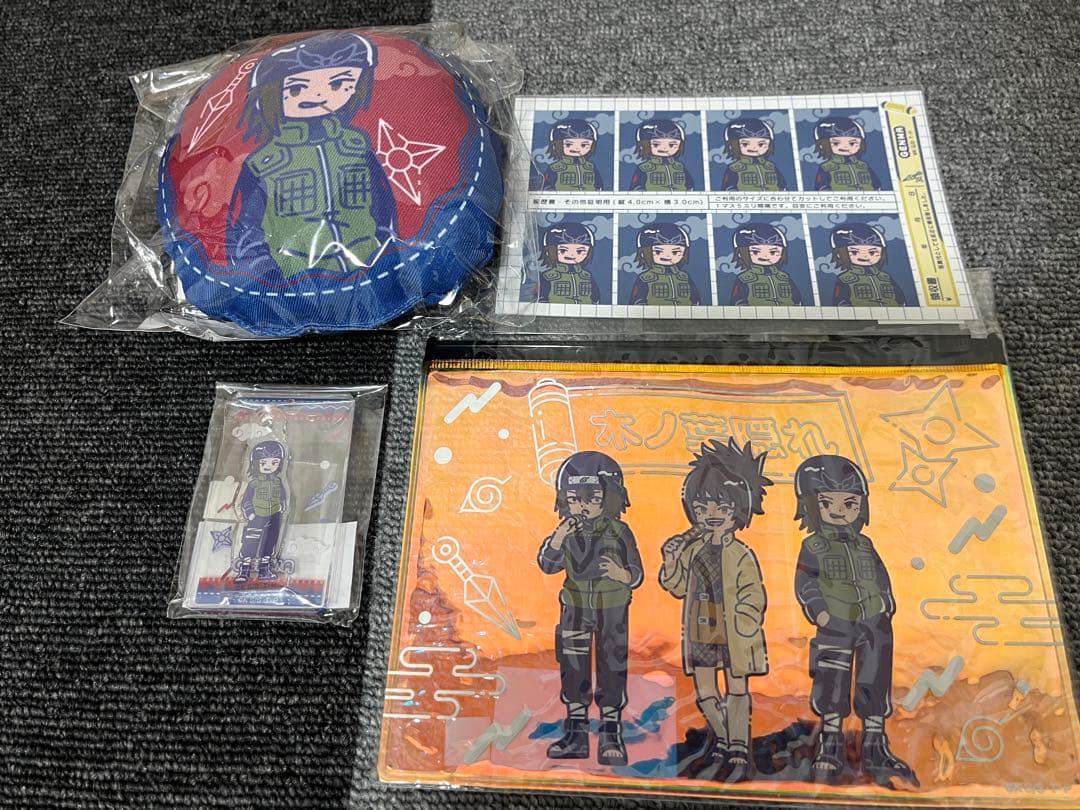 NARUTO れとぽぷ　不知火ゲンマ　ポーチ　キーホルダー　ゲンマ