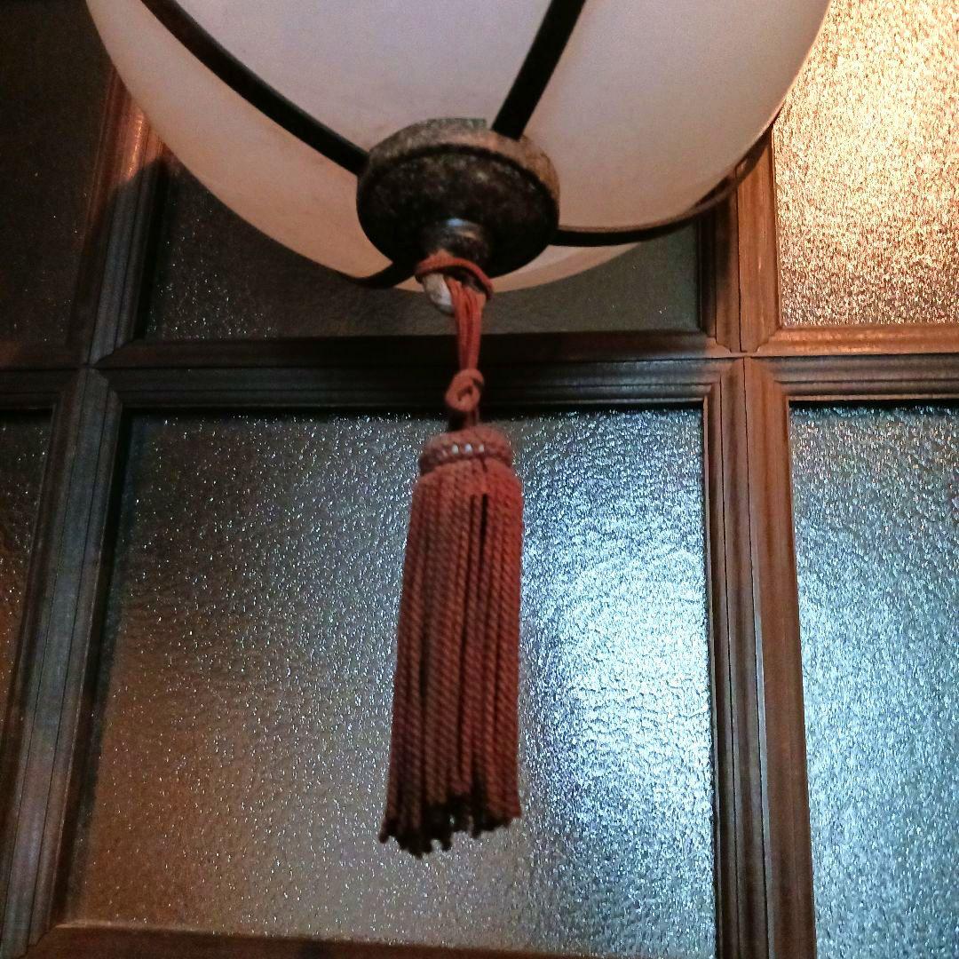 大正和風ランプ 　アンティーク