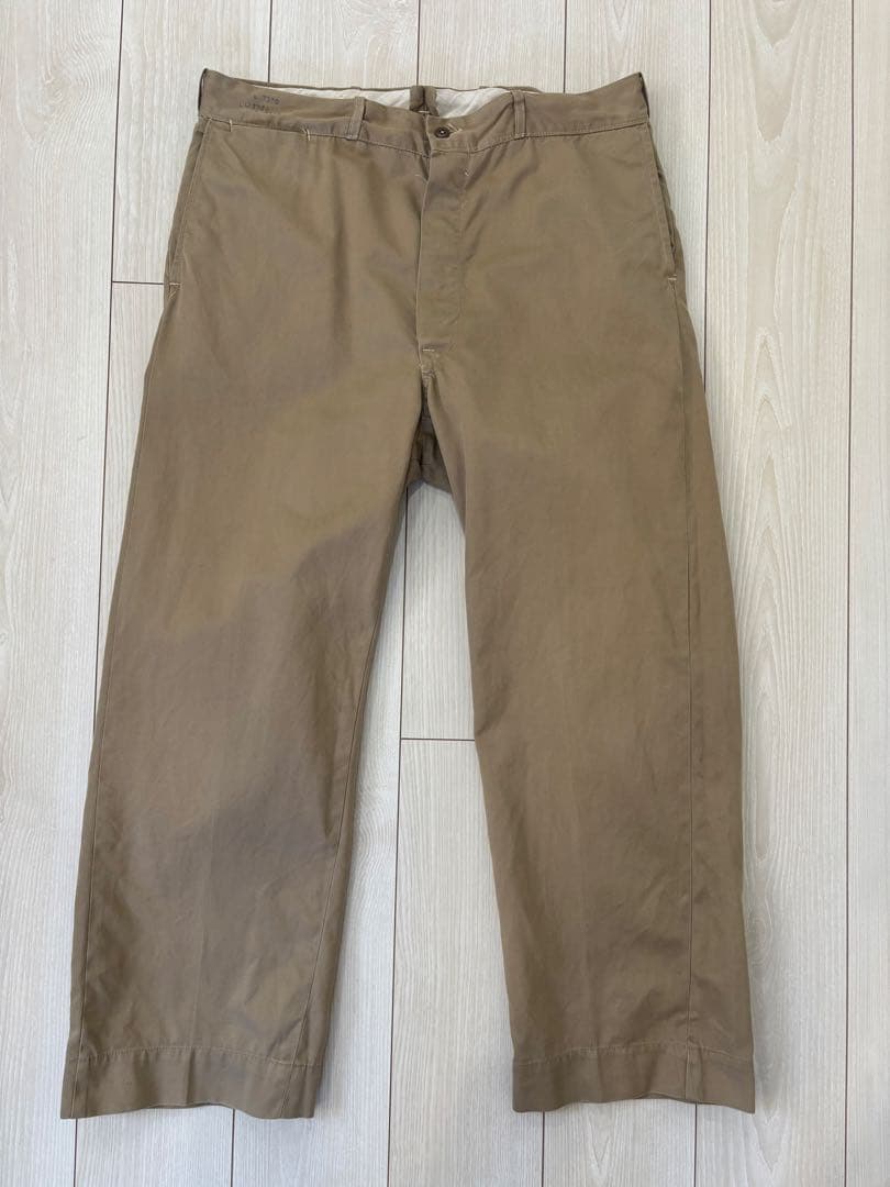 1950’s U.S. ARMY Cotton Chino Trousers.