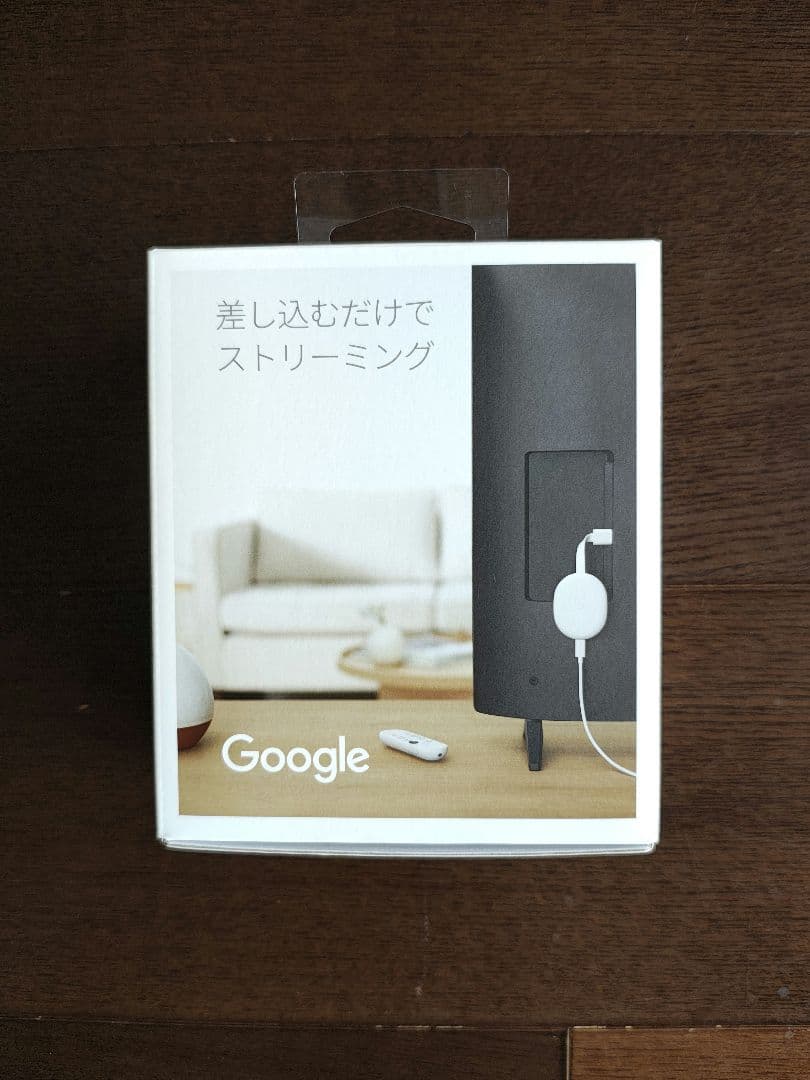 【未使用】Google Chromecast with Google TV