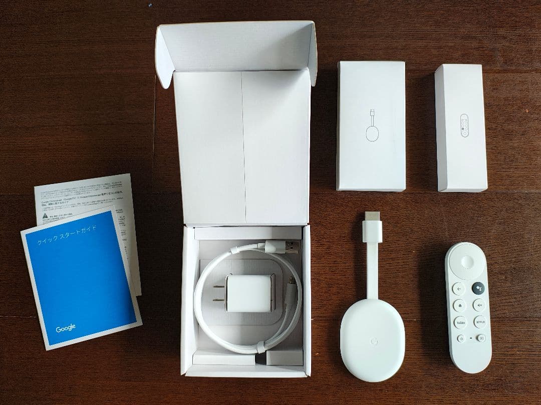 【未使用】Google Chromecast with Google TV