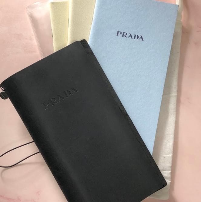 PRADA トラベラーズノート 付属ノート有り プラダ 限定
