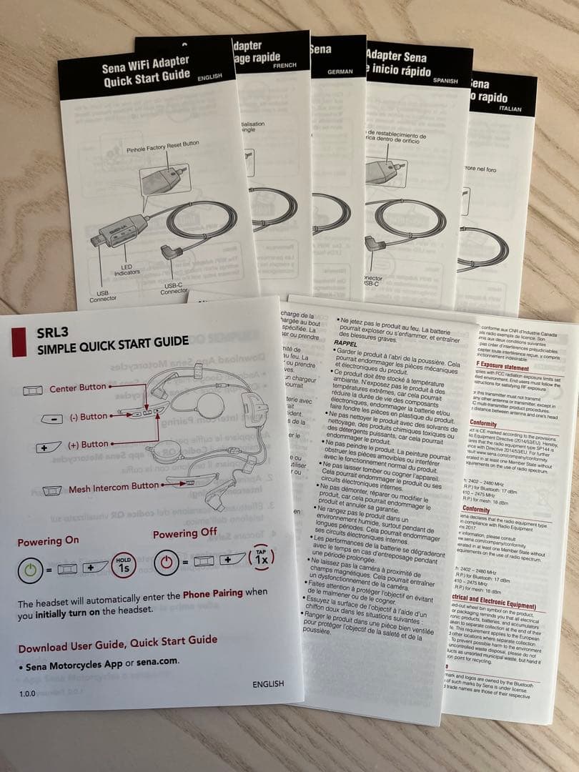 【新古】SENA セナ インカム SRL-03