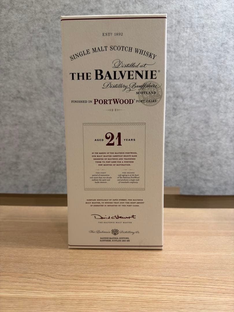 THE BALVENIE 21年 ポートウッド 750ml