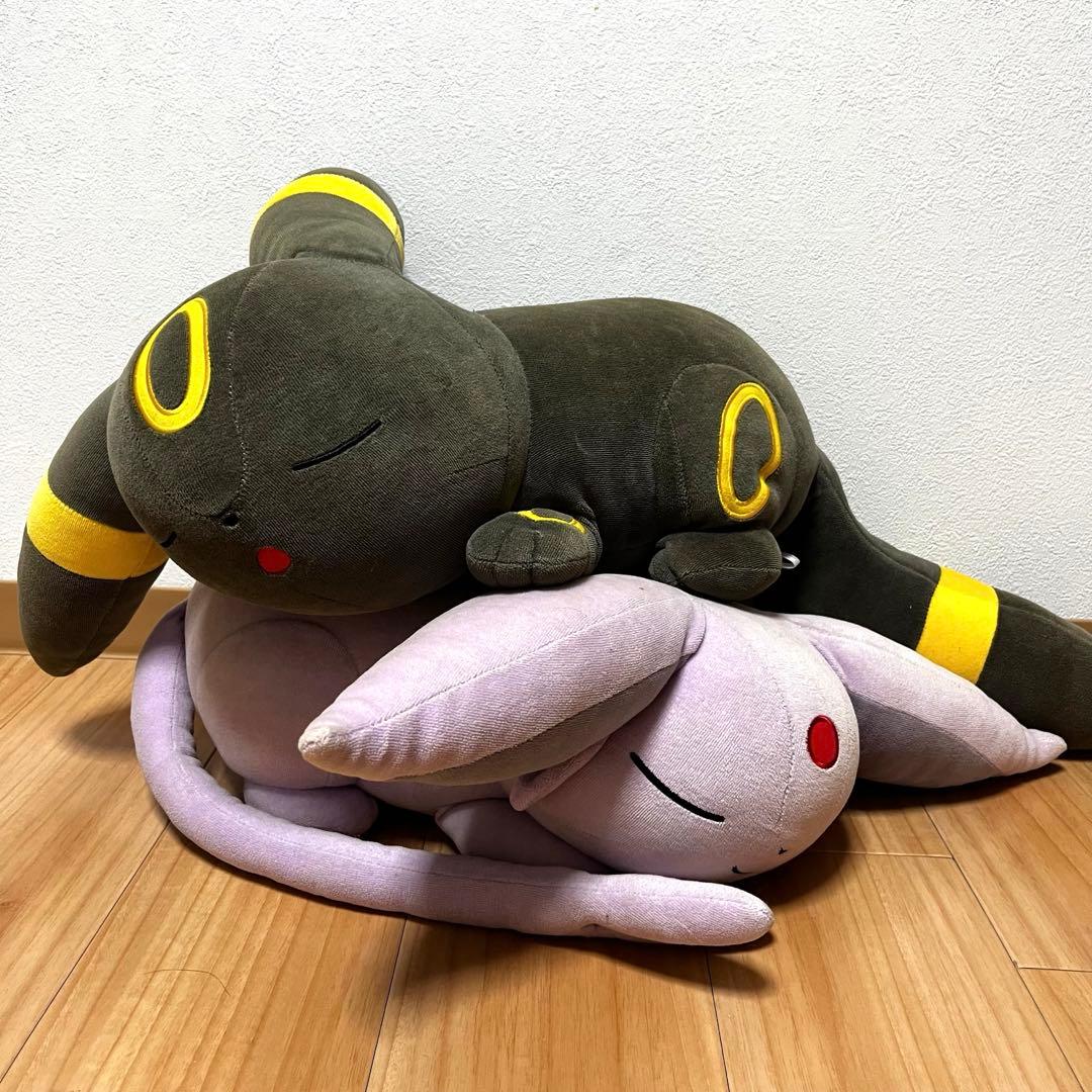 すやすやブラッキー　すやすやエーフィ　セット　ポケモン　ぬいぐるみ