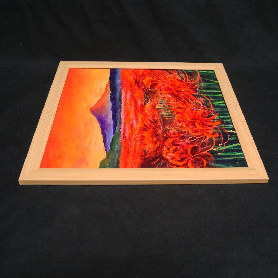 油絵 油彩 油彩画 絵 絵画【秋日和】