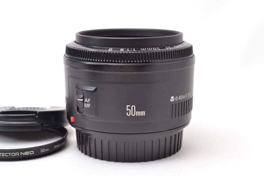 キャノン Canon EF 50mm F1.8 II 単焦点レンズ