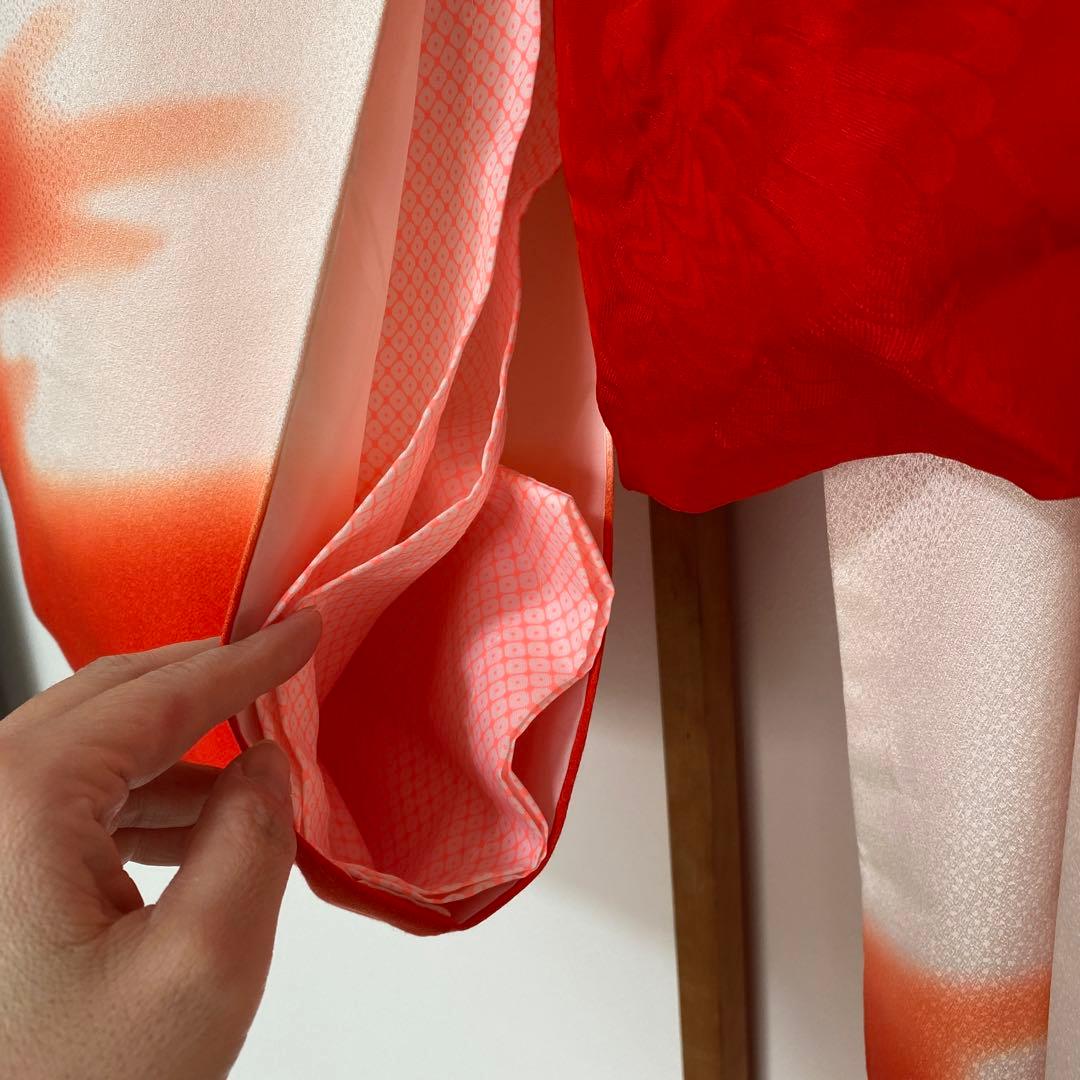 3歳　七五三　正絹の着物と被布の5点セット