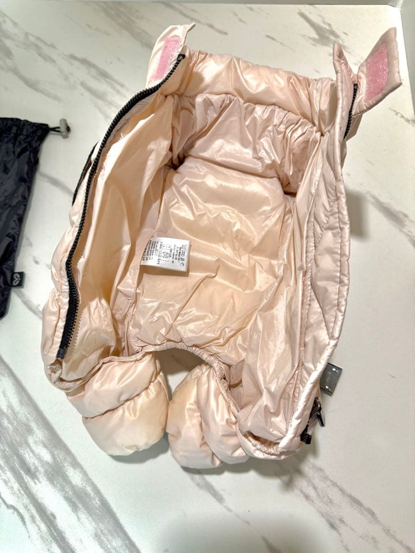 犬用ダウンジャケットS ピンク 収納袋付き　puppy angel