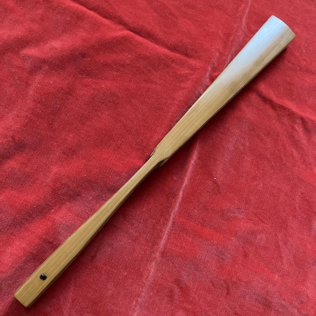 ポ*ム様 茶道具　中国　山水画扇　51㎝　大きい扇子　茶道具