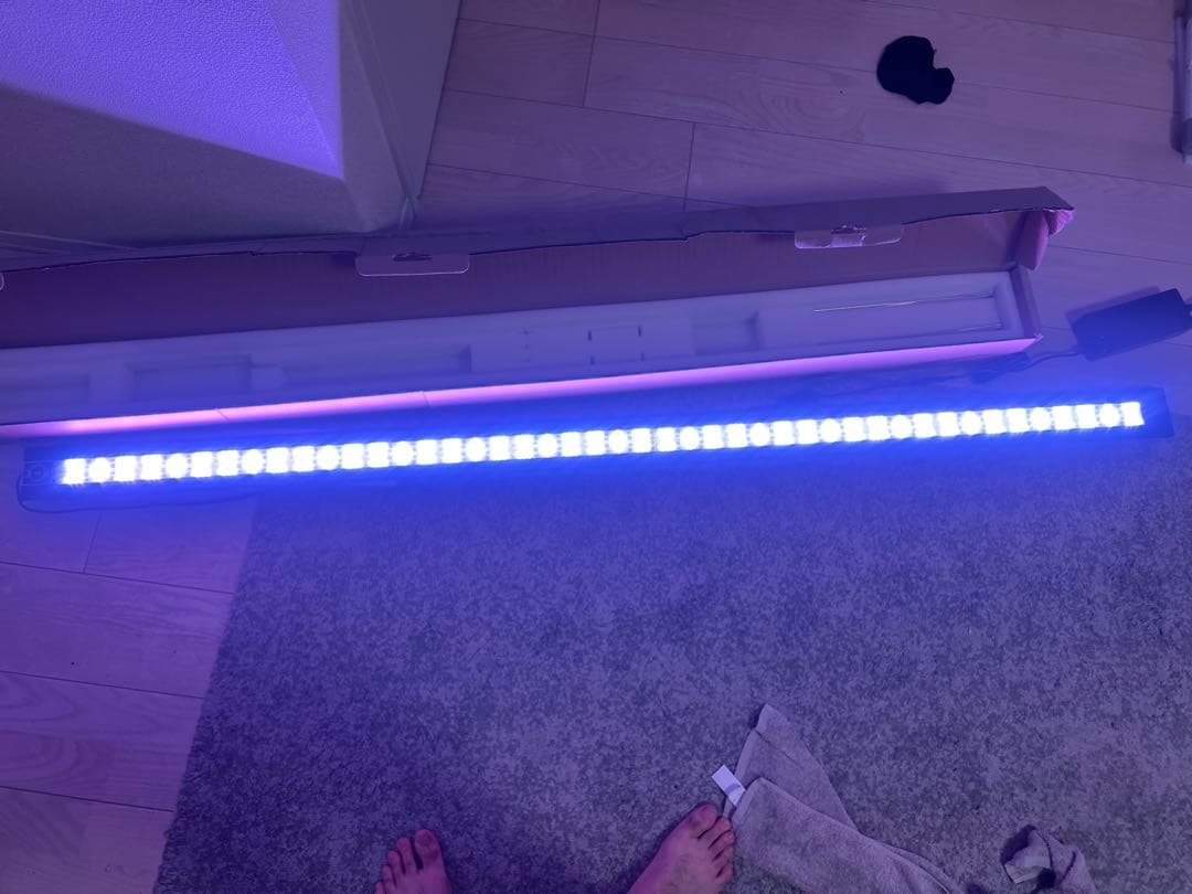 ルミナスライト　1800水槽用　上部ライト　大阪引き取り限定　水槽LEDライト