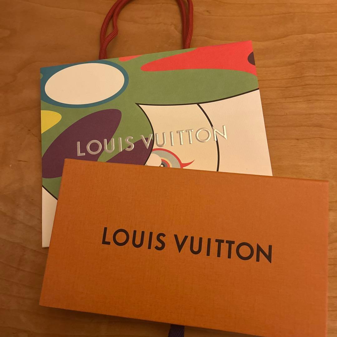 のこ　ルイヴィトン✖︎村上隆コラボステッカー、ショッパーリボン付き新品未使用
