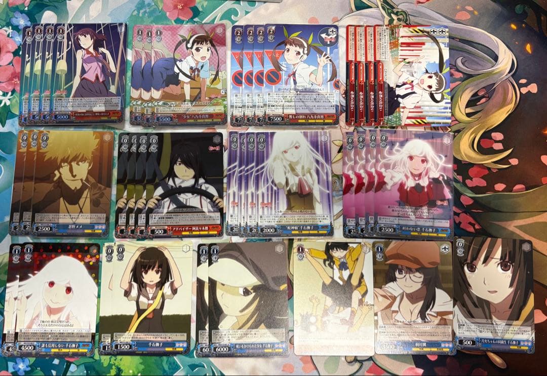 ヴァイス 物語シリーズ 8門 フルレア デッキ 千石撫子＋調整パーツ