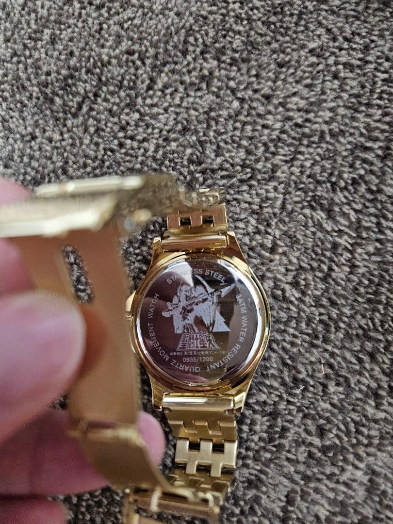 聖闘士星矢 黄金の聖域 映画公開記念オフィシャルウォッチ　腕時計