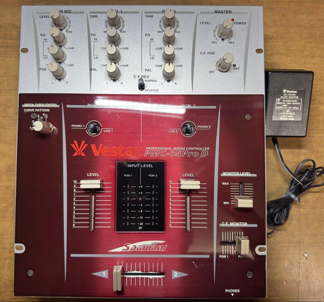 Vestax べスタックス PMC-05Pro D Samurai ミキサー