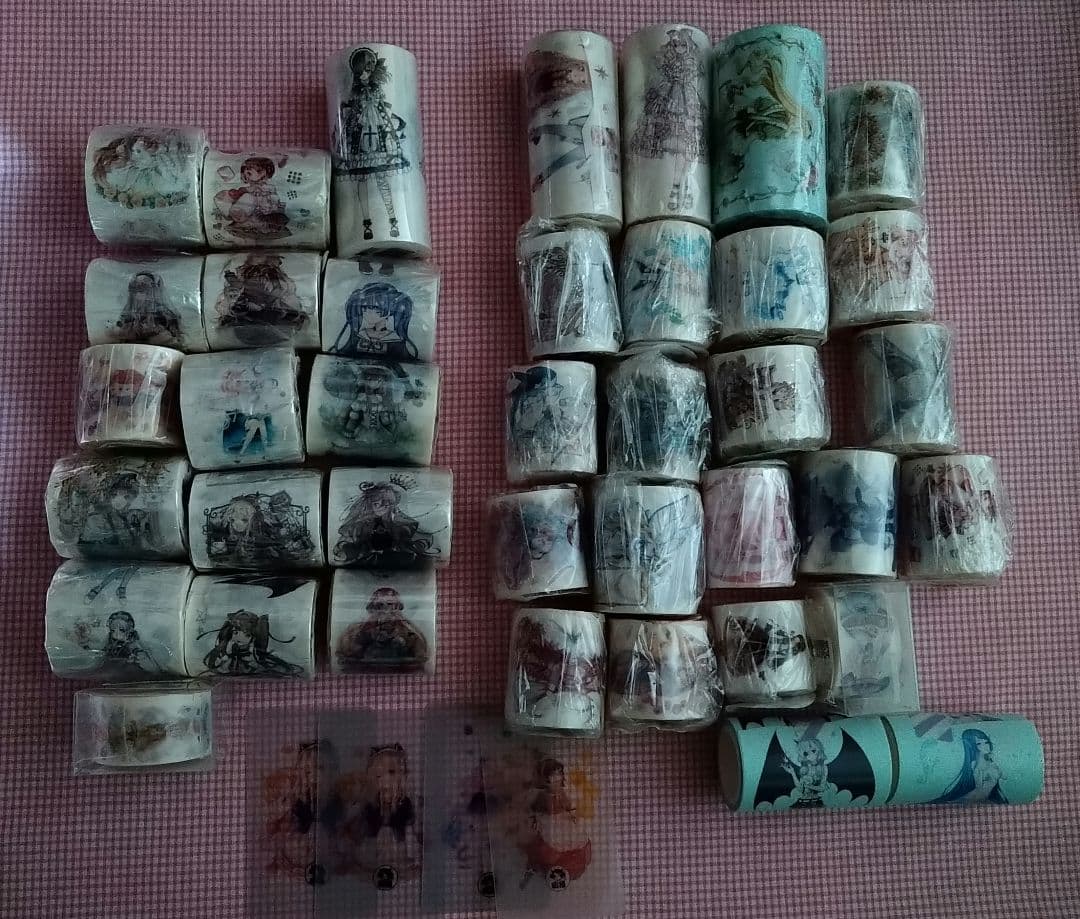 人物マスキングテープセット