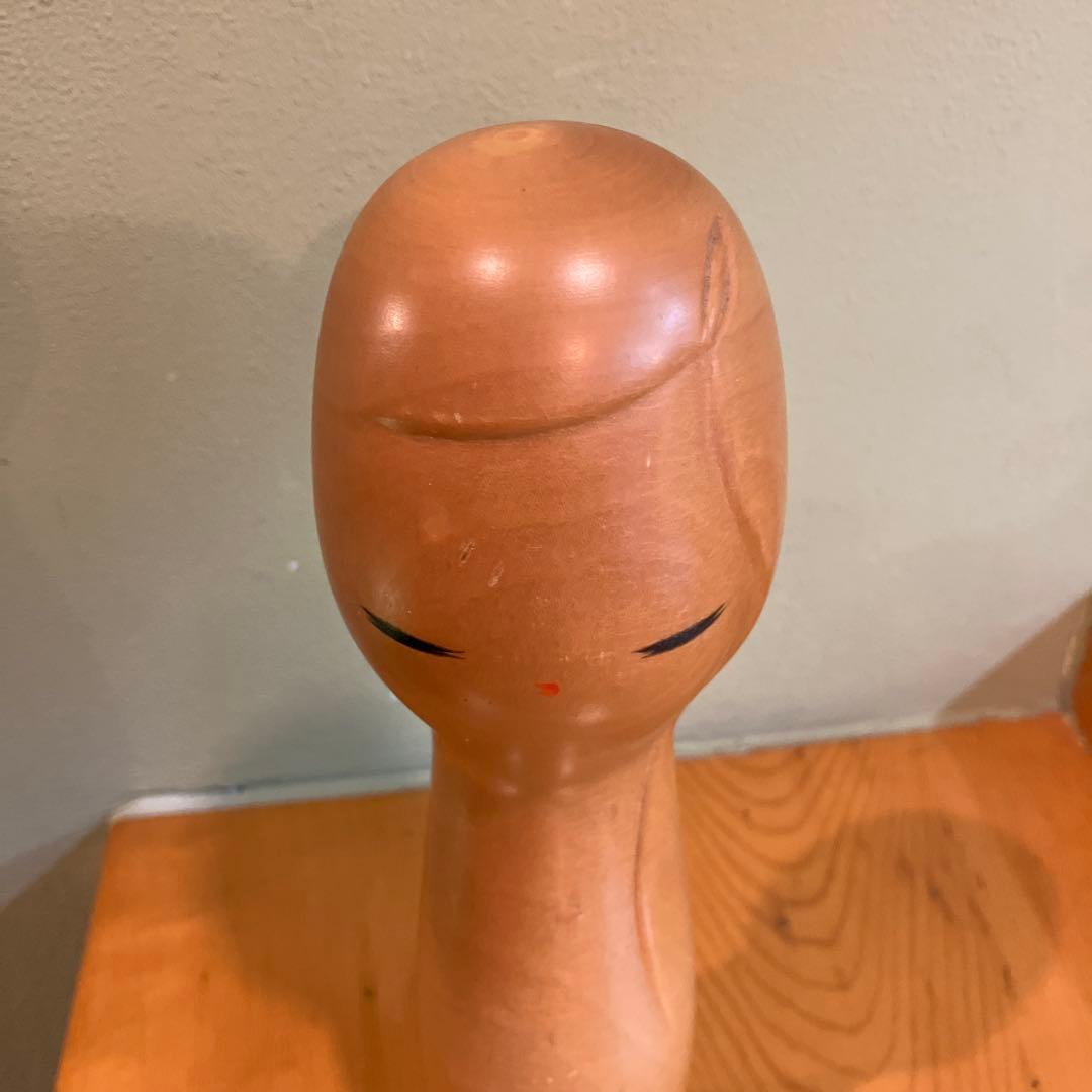 創作こけし　 辻田亮三「あさつゆ」KokeshiDoll 内閣総理大臣賞受賞