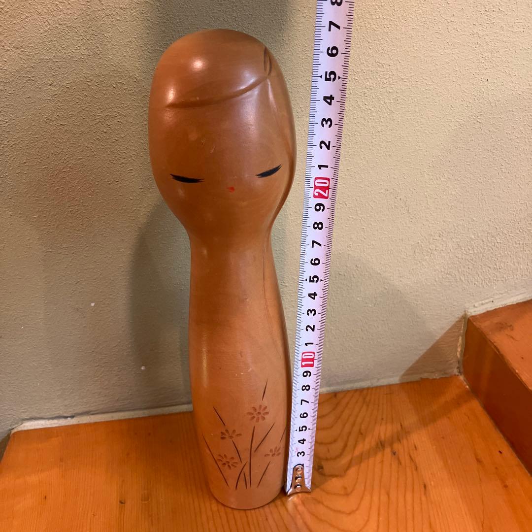 創作こけし　 辻田亮三「あさつゆ」KokeshiDoll 内閣総理大臣賞受賞