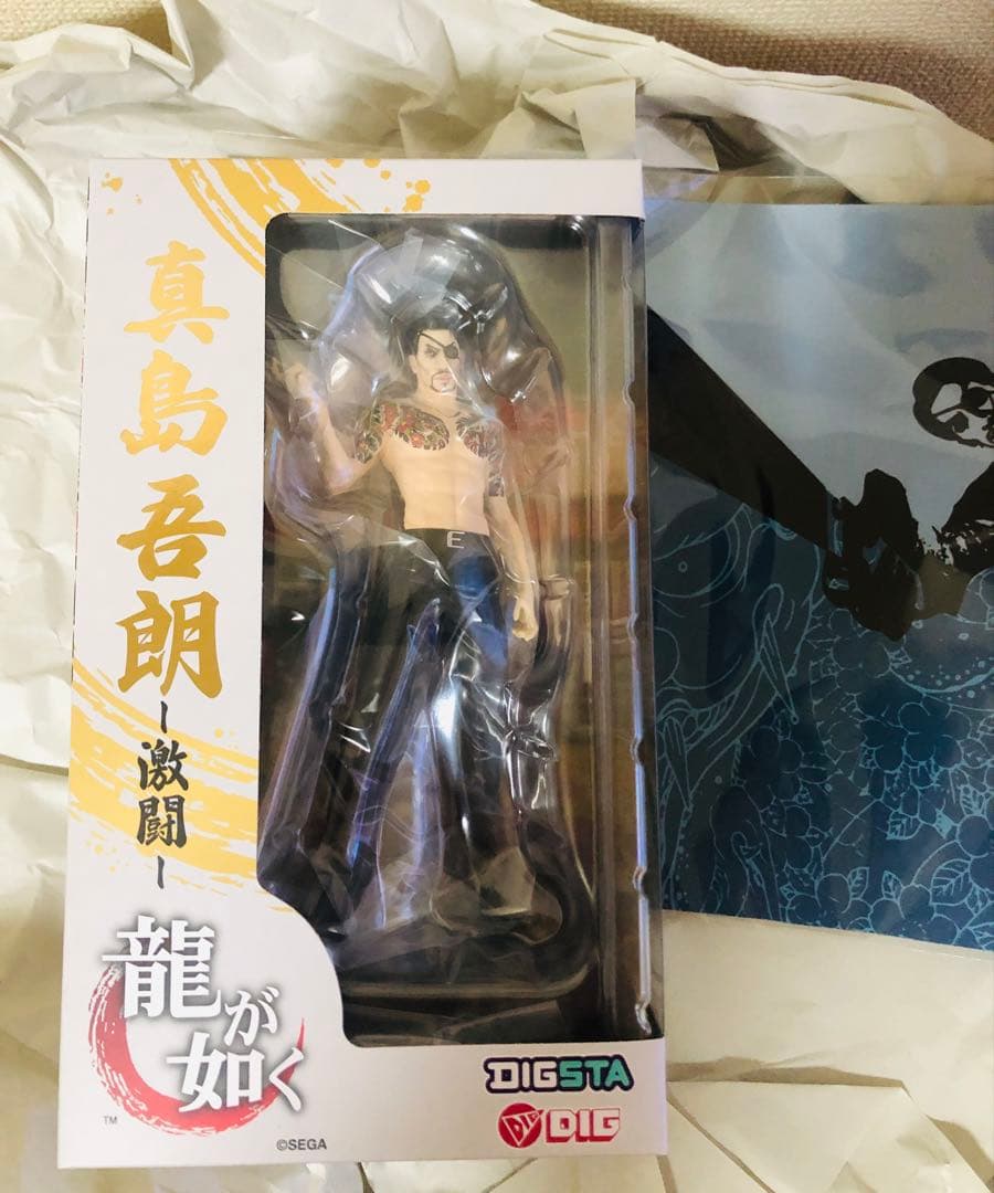 新品 龍が如く 真島吾郎 激闘フィギュア購入特典付き‼︎