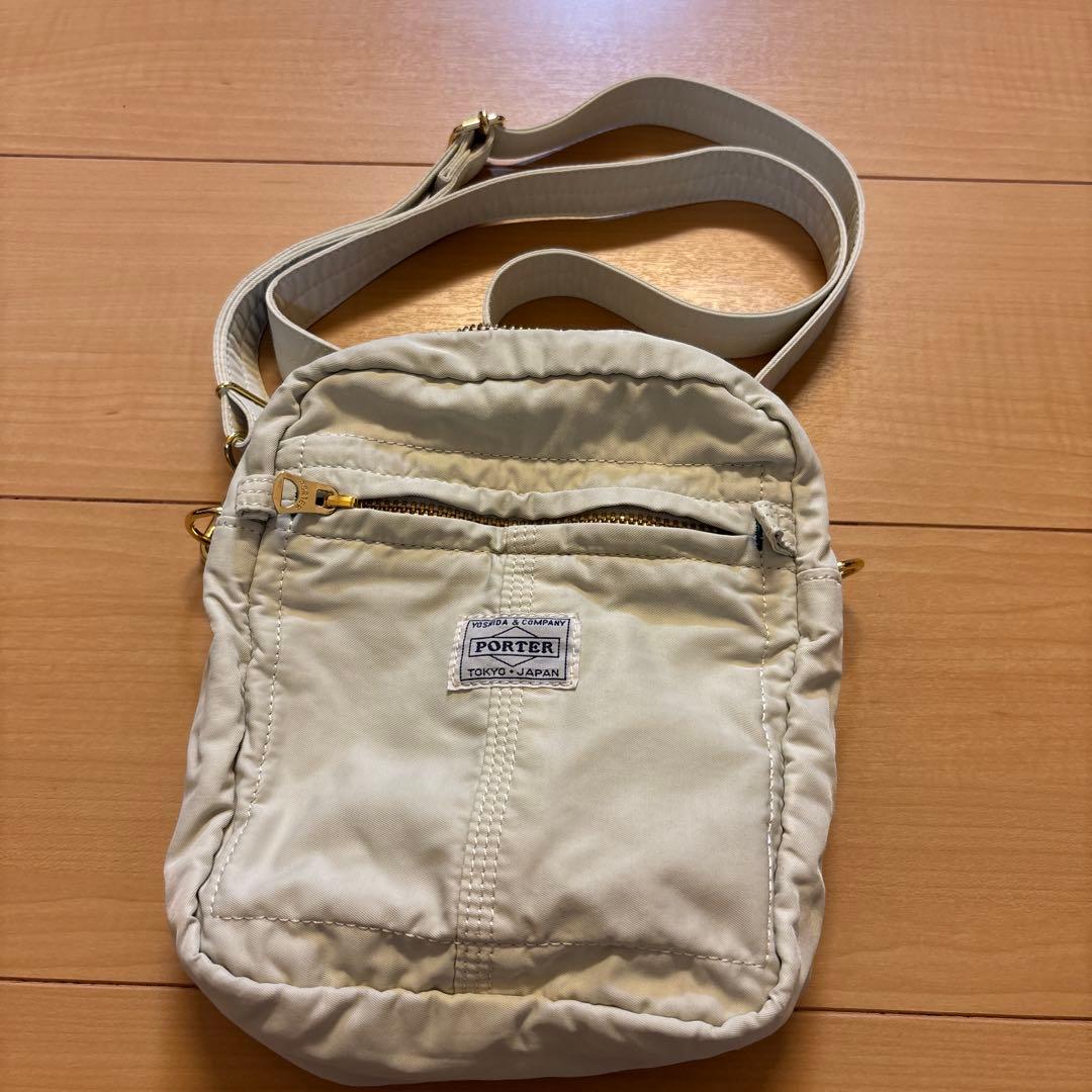 PORTER ショルダーバッグ ホワイトミニポシェット